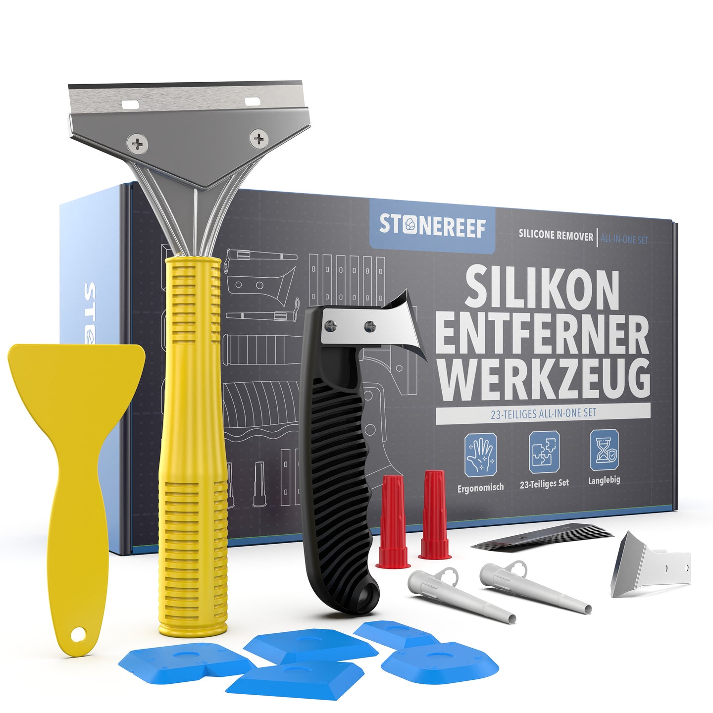 Silikonentferner Set Werkzeug zum silikonentfernen