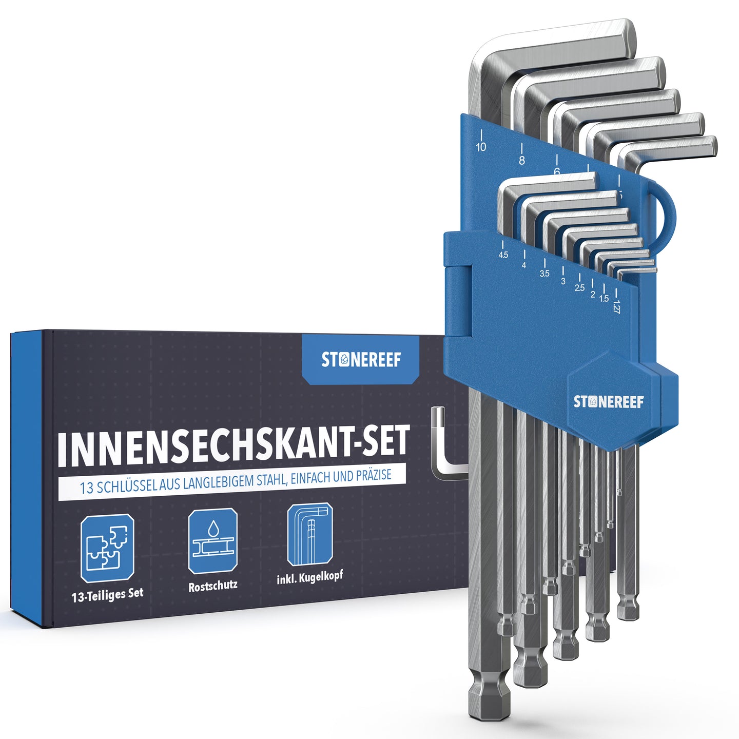 Innensechskantschlüssel chrom